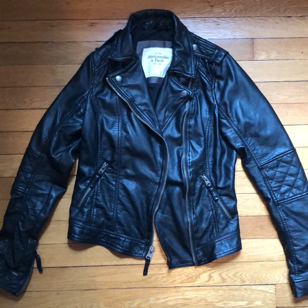 Abercrombie & Fitch Leather Jacket